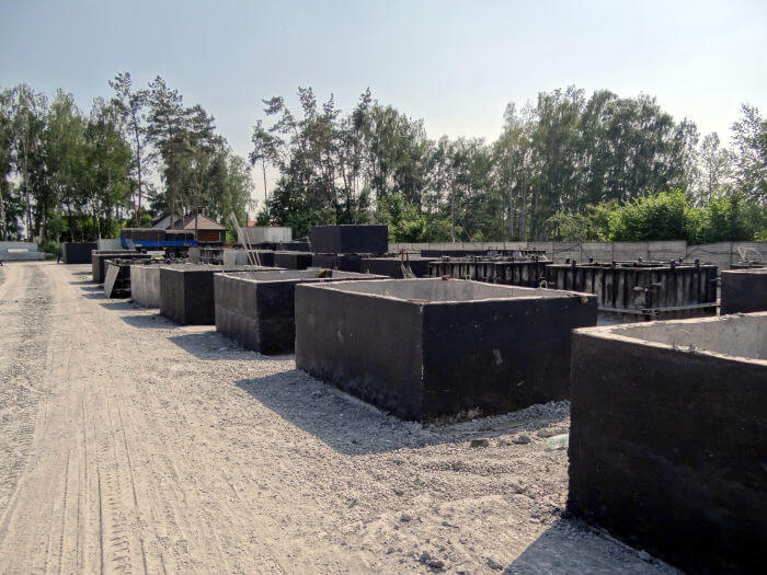 Szamba betonowe  w Sandomierzu